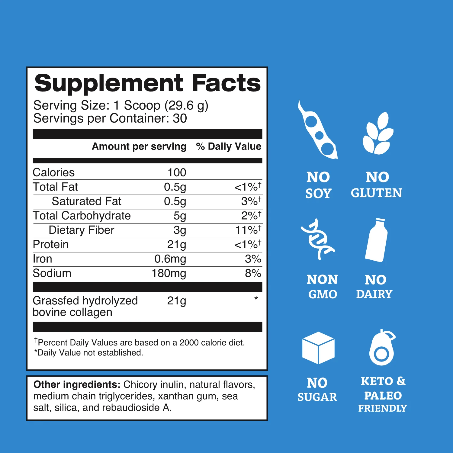 Vanilla Bone Broth Protein Powder - Image 4