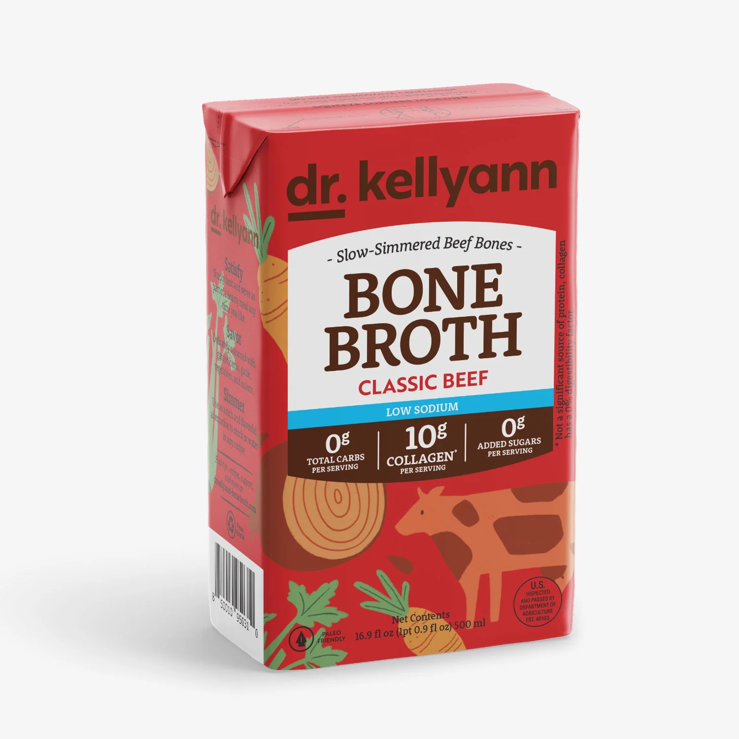 Bone Broth Liquid - Classic Beef Low Sodium - Image 3