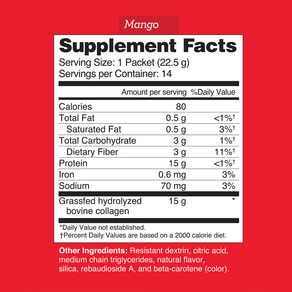 Collagen Cooler - Mango - Image 4
