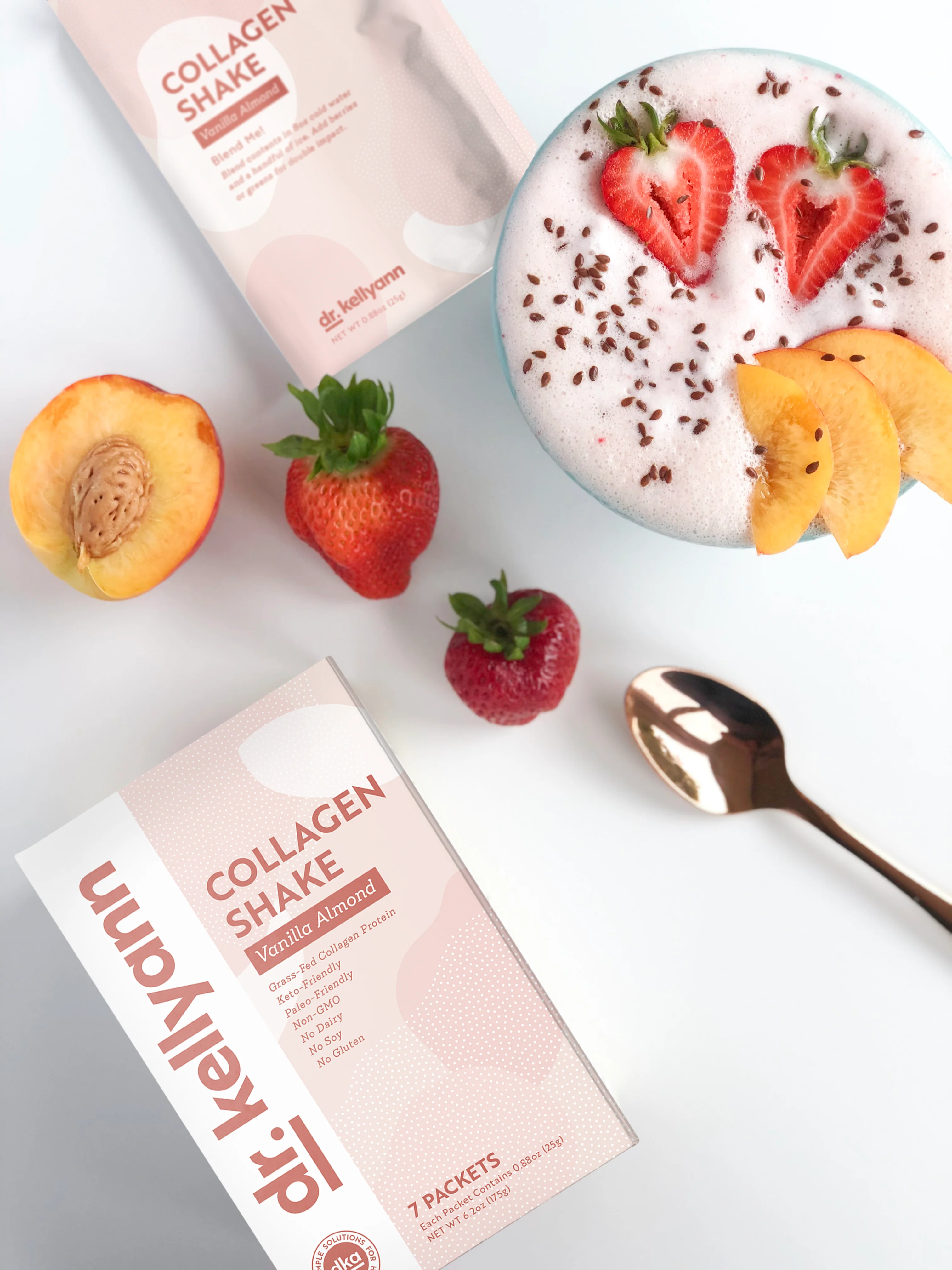 Collagen Shake - Vanilla Almond - Image 4