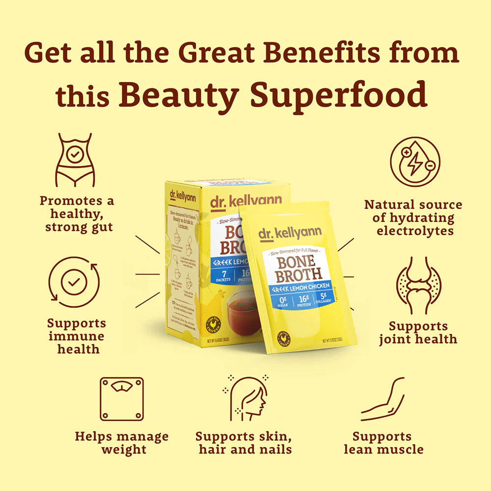 Greek Lemon Chicken Bone Broth - Image 3