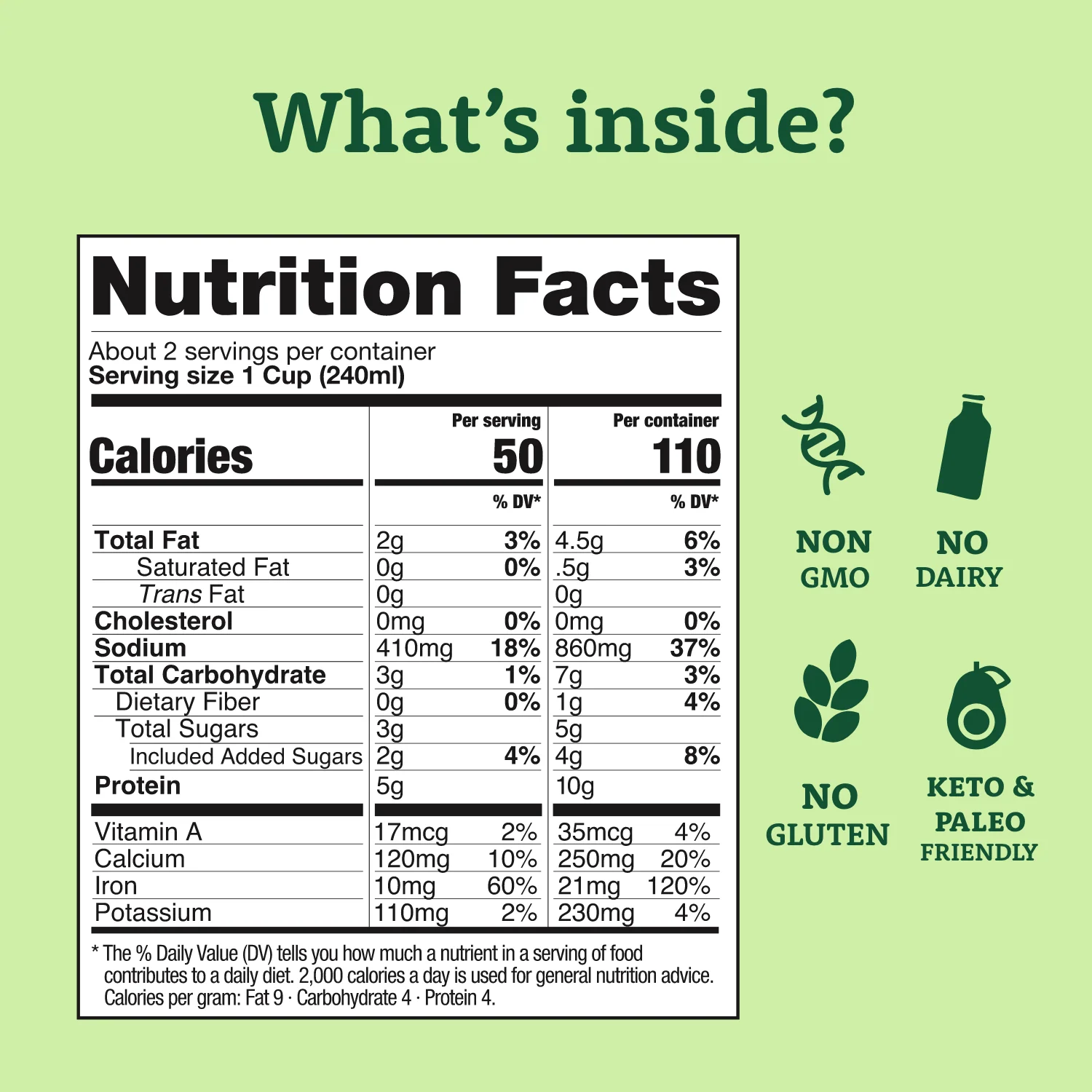 Bone Broth Liquid - Vegan - Image 5